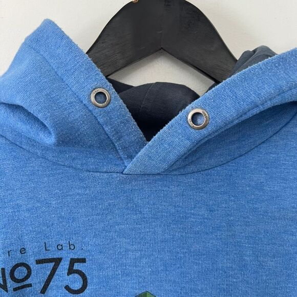 Core by Jack & Jones Blue "Boom" Hooded Sweatshirt Hoodie - Picture 4 of 6